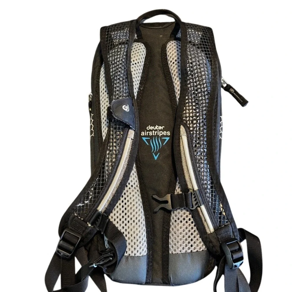Deuter Hydro Lite 3.0 Hydration‎ Pack Black Gray Airstripes Backpack Hiking